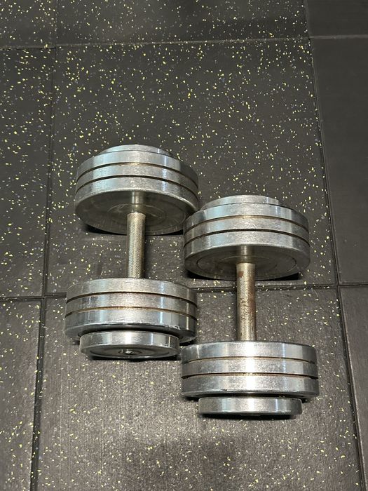 Halteres 35kg em ferro, negociável