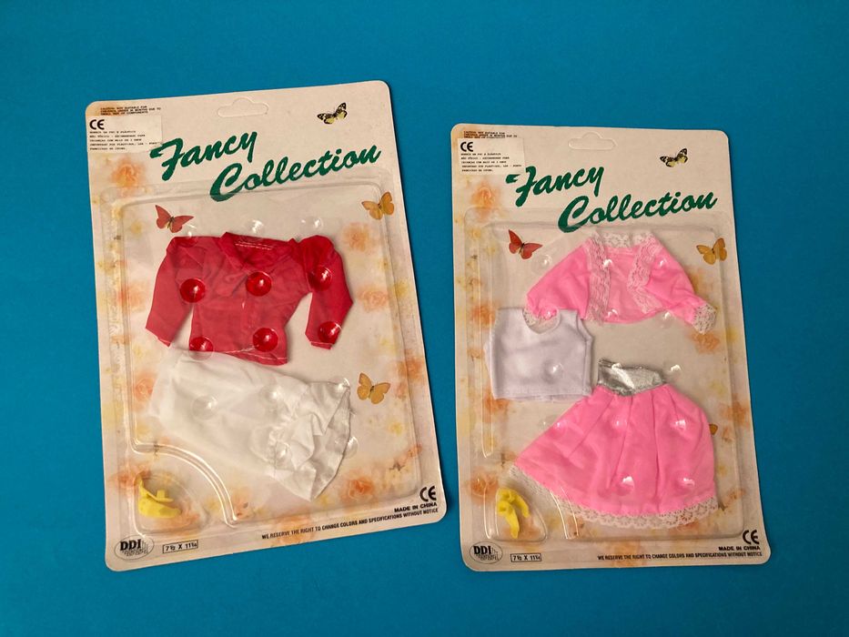 Conjuntos de Roupinhas para boneca estilo Barbie/Sindy Antigas