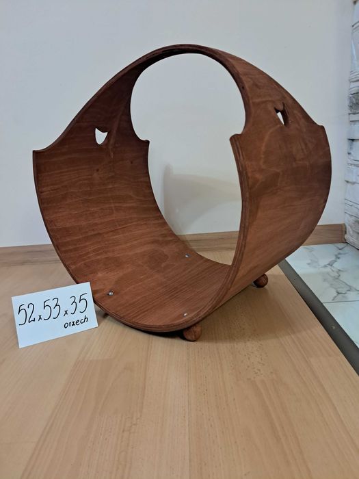 Pojemnik,koszyk na drewno do kominka