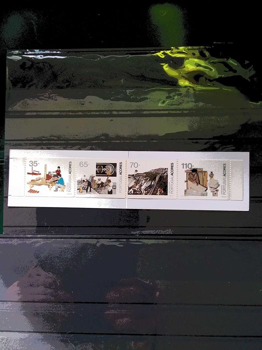 1991 Caderneta Profissão Típica Açoriana [2° Grupo ] MNH **