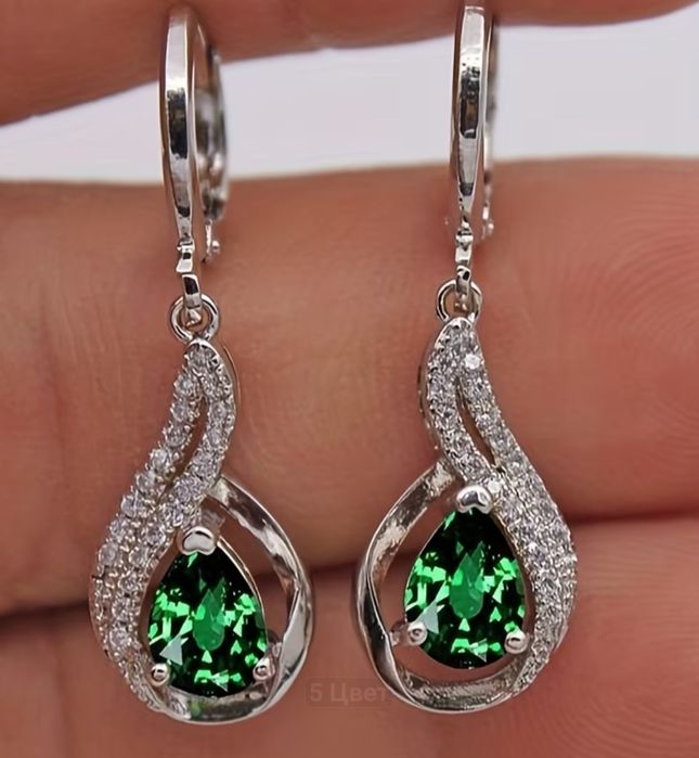 Серьги из стерлингового серебра