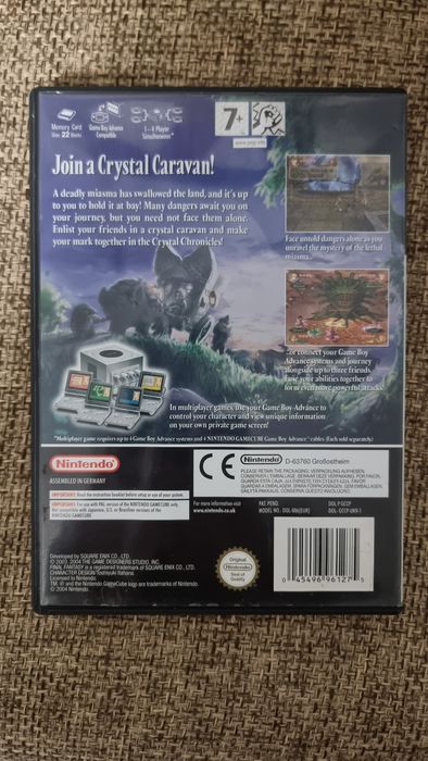 Final Fantasy Crystal Chronicles Nintendo Gamecube