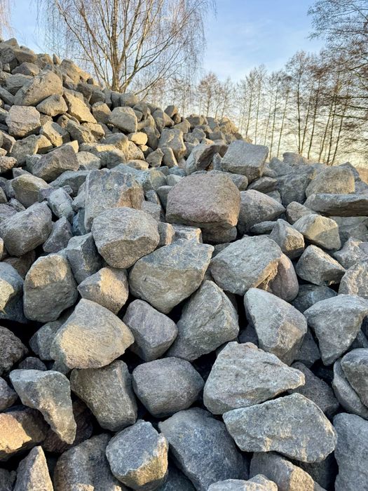 Kamień ciosany/starobruk - bruk, opornik, elewacja (styl rustykalny)