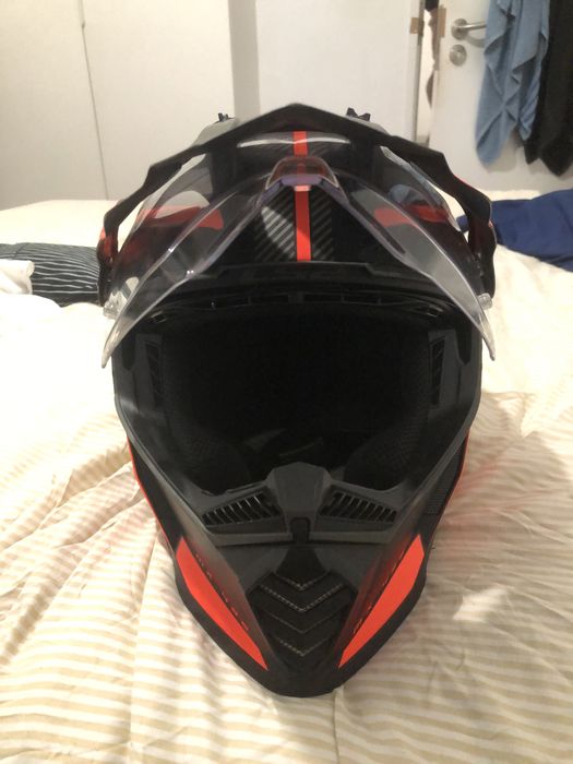 Capacete LS2 MX436, 59CM/60C, Preç negociavel.