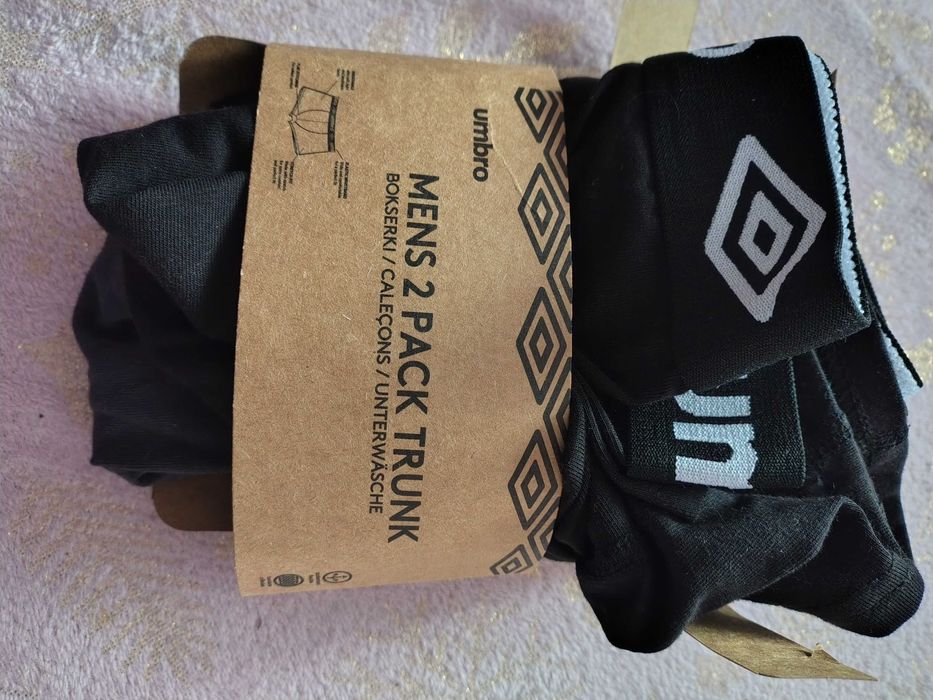2 zestawy bokserek umbro i campus xxl