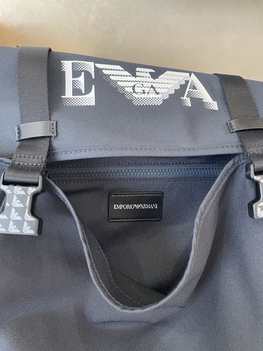 Рюкзак EMPORIO ARMANI. оригінал , синього кольору