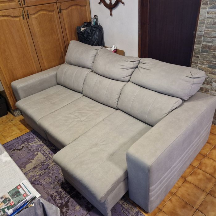 Sofá -cama s/novo OK Sofás
