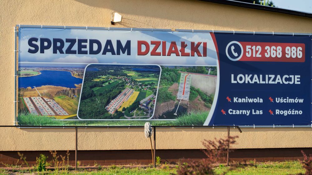 Działka Jezioro Piaseczno- Pojezierze Łęczyńsko Włodawskie