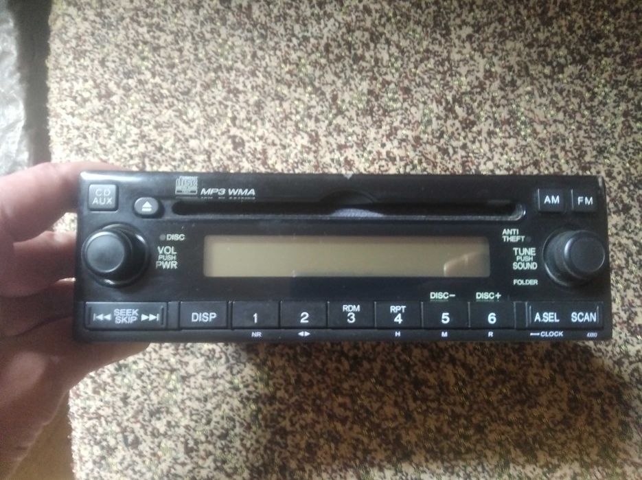HONDA CR-V 2007-2011 AM FM RADIO OEM CD PLAYER 39100-SWA-A50 Оригінал.