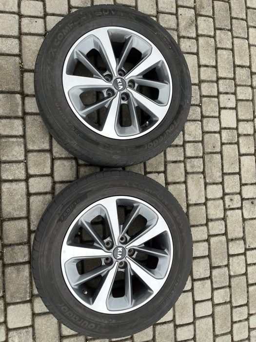 Alufelgi 5x114,3 18 cali Hyundai Tucson Ix35 Kona Kia Sportage Sorento opony lato 235/60/18