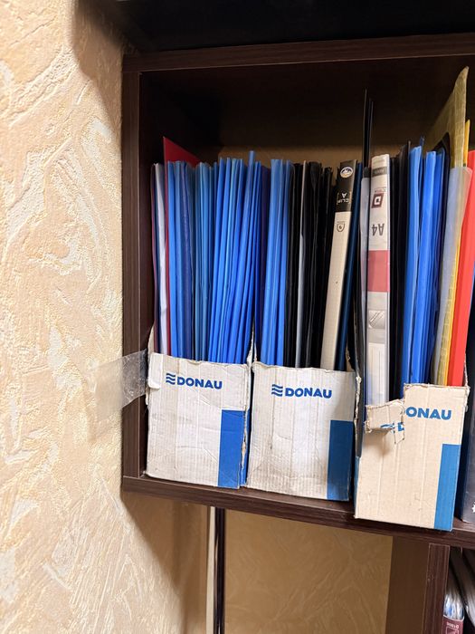 Папки скоросшивачі пластик 100шт