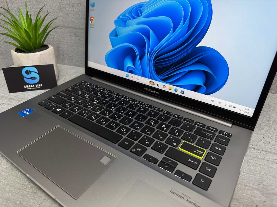 I5-1135G7/Стильний ноутбук Asus VivoBook X421EA/256gb ssd