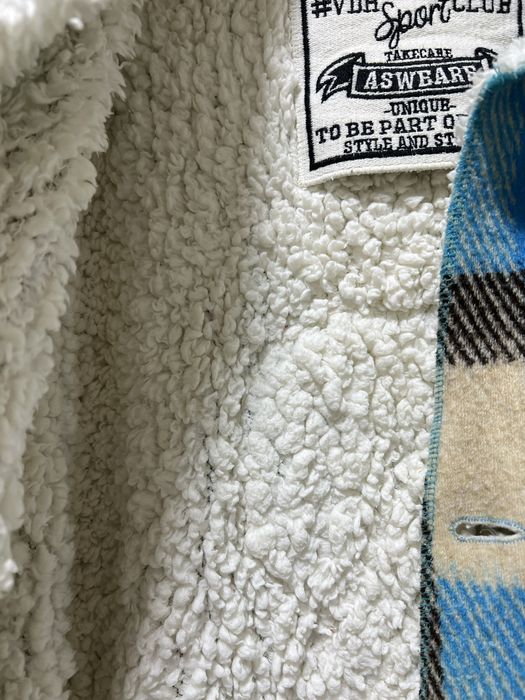 Меховая рубашка-пальто итальянского бренда VDR