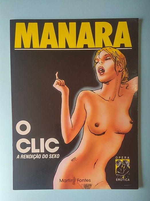 Álbuns BD de MILO MANARA, nacionais e estrangeiros.