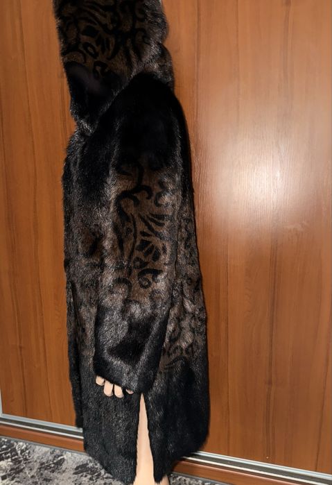 Шуба з натуральної норки