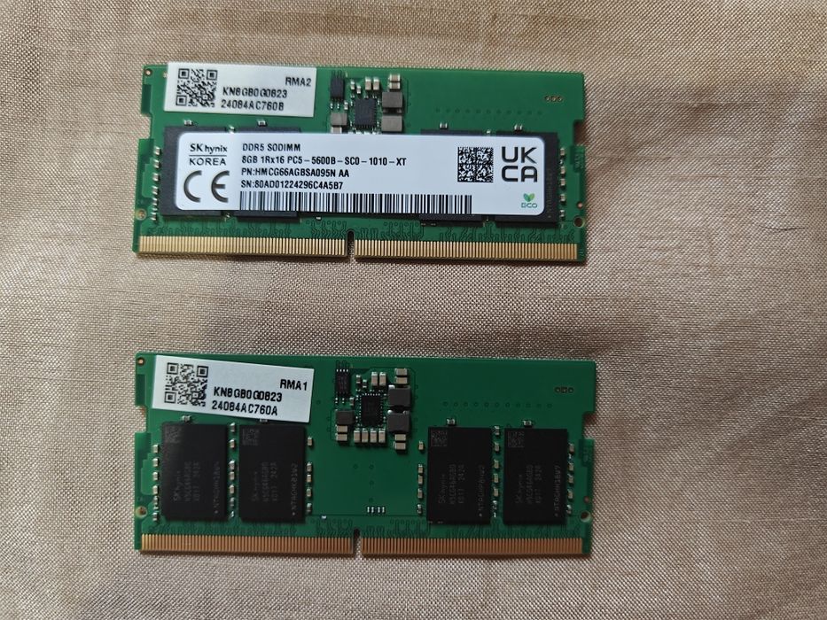 SO-DIMM DDR5 16 Gb(8*2), (5600 MHz) Hynix