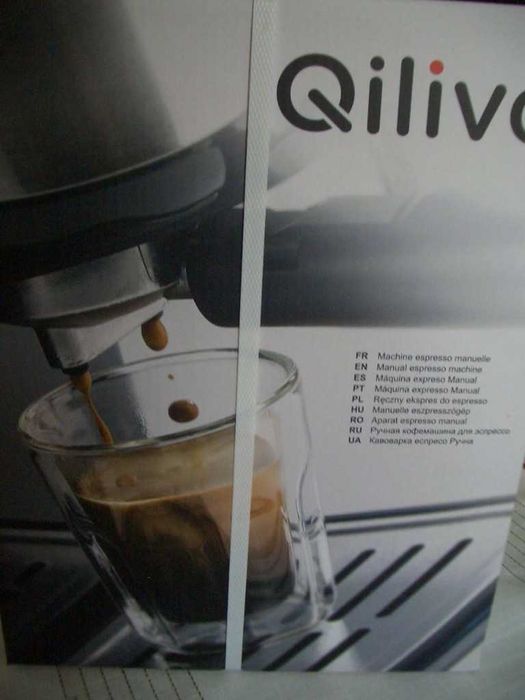 Ekspres ciśnieniowy kolbowy 850W Q5685 15 bar. Nowy