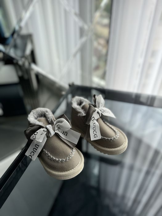 Угг дитячі уггі дитячі ugg на дівчинку з бантиком