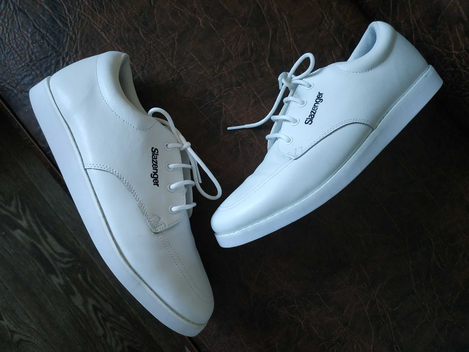 Кожаные туфли кроссовки мокасины Slazenger оригинал р.43