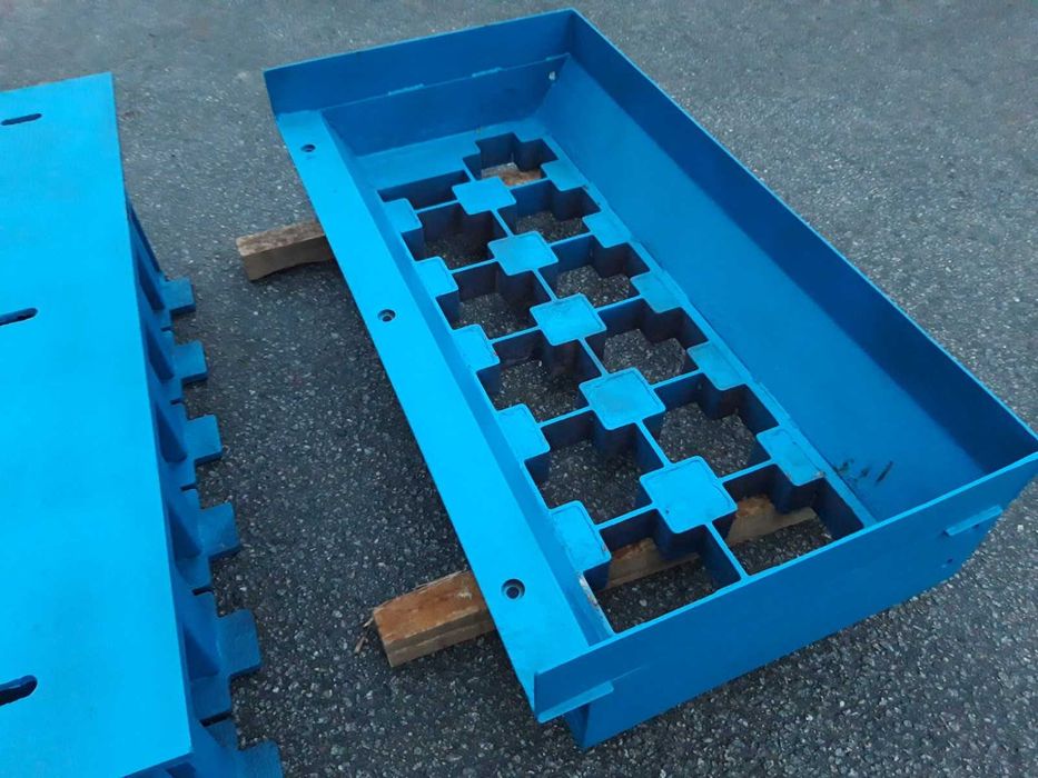 Forma para Maquina Blocos HCF9 Pavês Cruz