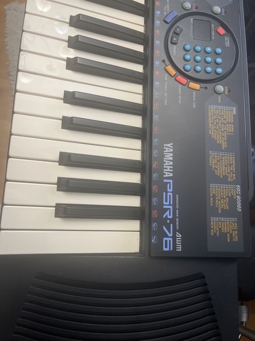 Yamaha:PSR-76 ;PSR-78+навушники