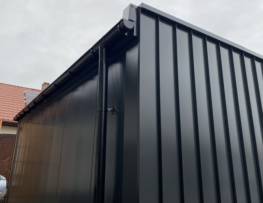 Pawilon z płyt PIR 6x3 m i na zamówienie Handlowy Biurowy mieszkalny