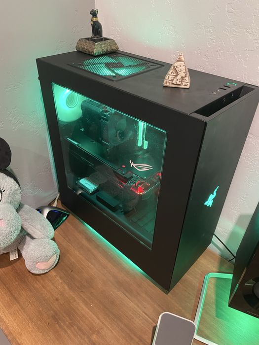 Корпус ПК nzxt s340 Razer Edition ( custom RGB )