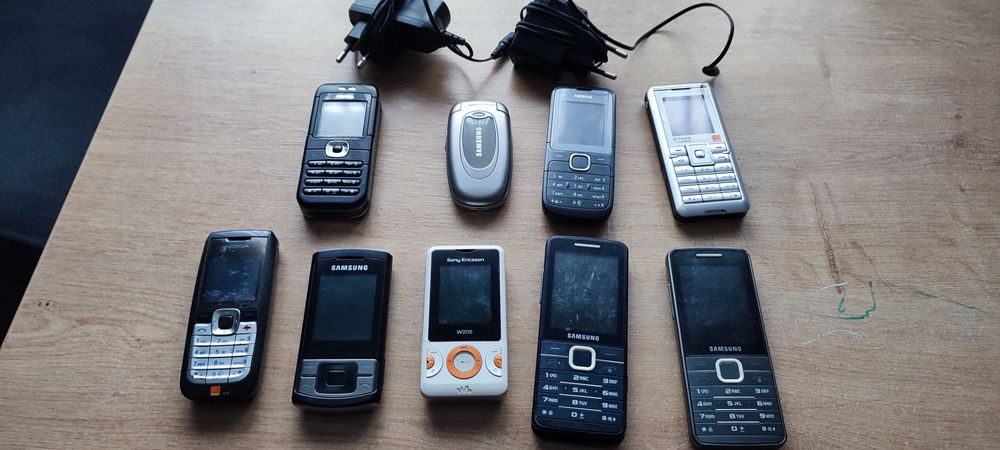 Nokia Samsung Sagem, kultowe telefony.