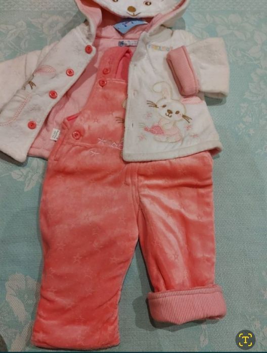 утеплённые комбез девочка