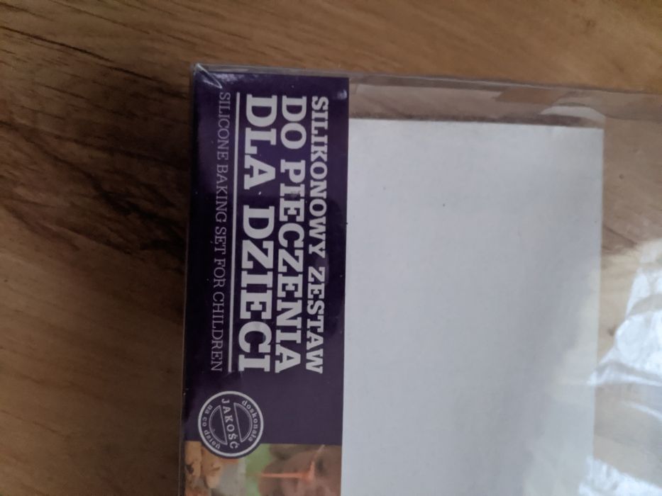 Silikonowy zestaw do pieczenia dla dzieci