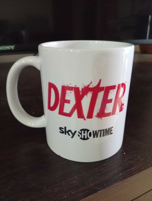 Caneca ilustrativa da série Dexter