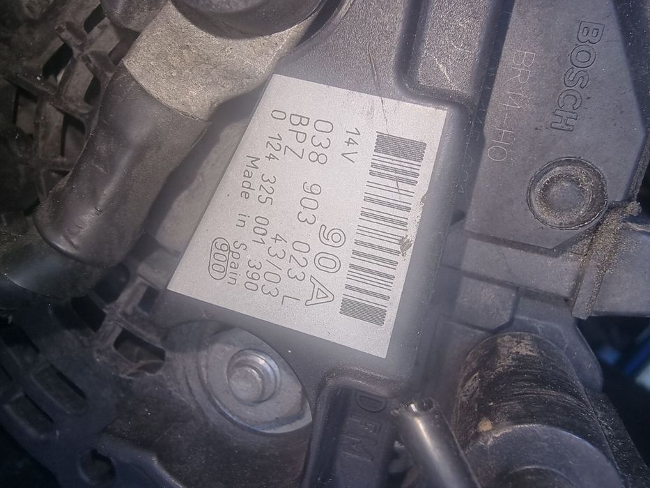 alternador volkswagen golf 4 1.9 tdi 110cv