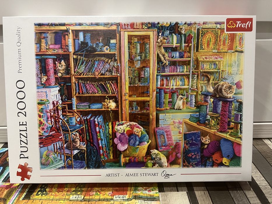 Puzzle 2.000 elem. Trefl Koci raj 27113