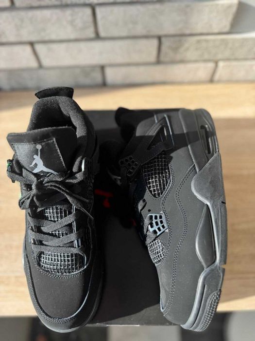 Jordan 4 Retro Black Cat кросівки 36 - 45