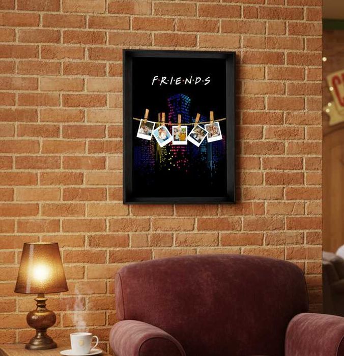 Фотозона на День Народження «Друзі» / Друк банера та фото.