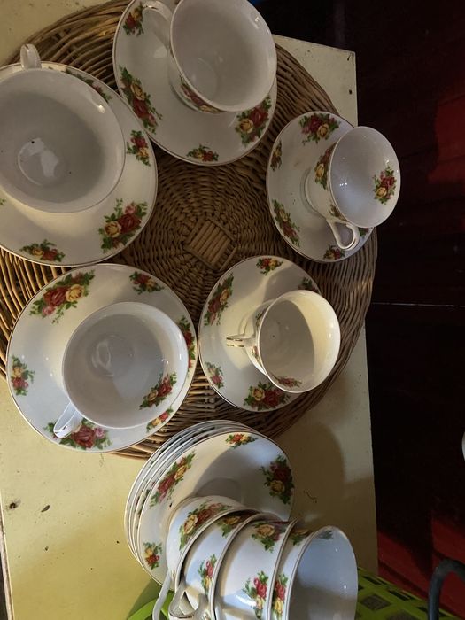 Conjunto de louça de chá