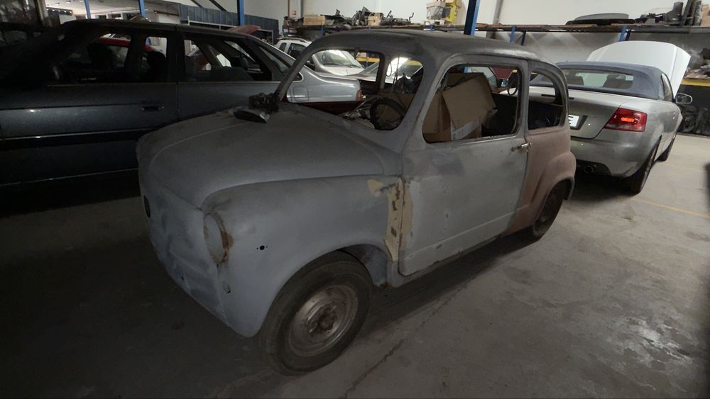 Fiat 600 para restauro