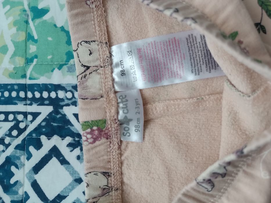 Ocieplane legginsy roz 98