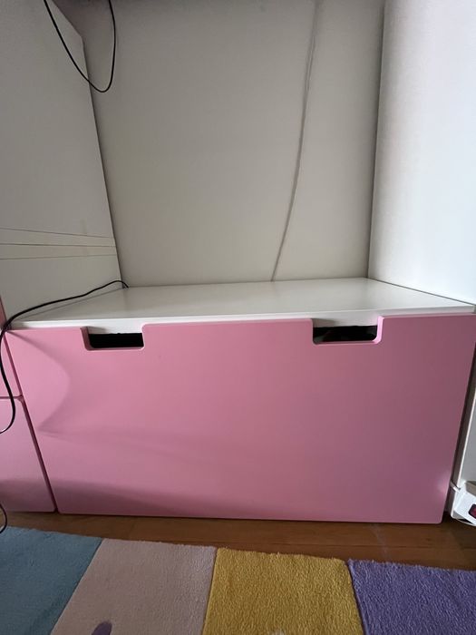 Móvel - gavetão rosa do IKEA - STUVA