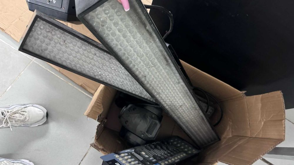 2 Barras de 2 LEDs RGB