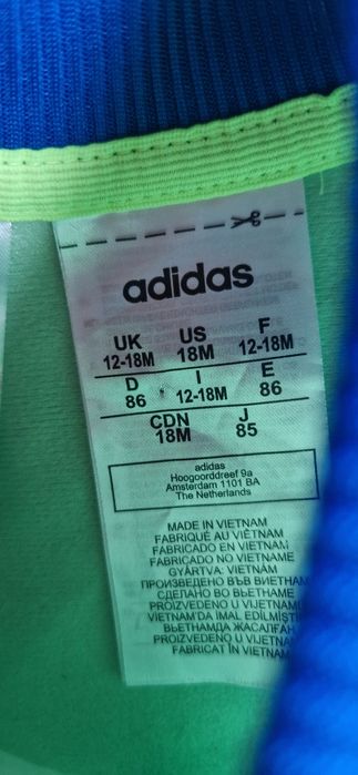 Adidas bluza dresowa rozpinana dres
