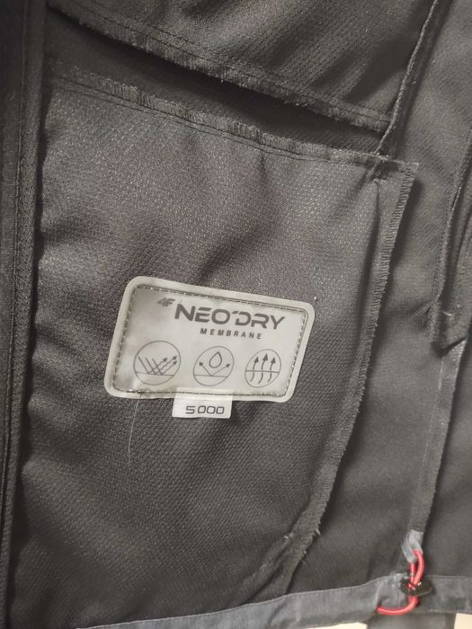 Kurtka 4F Neodry 5000 stan bdb grafitowa r. S #A36