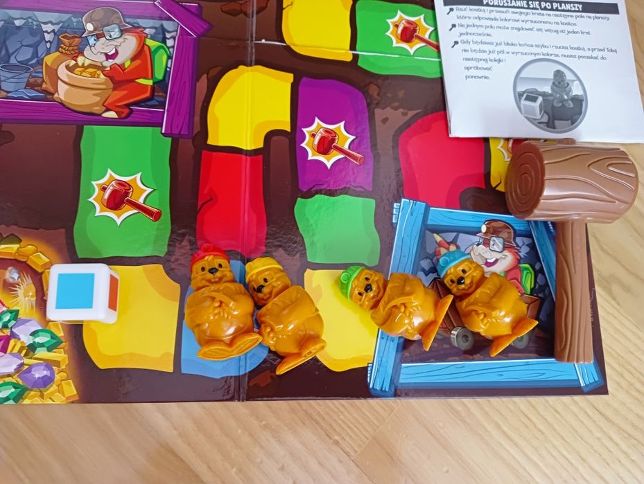 Gra planszowa z bobrami kompletna