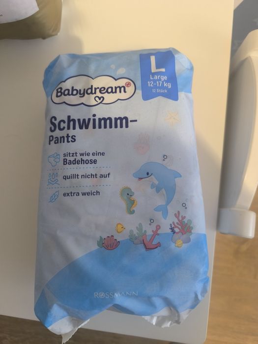 Pieluchy pants do pływania Babydream Rossmann L
