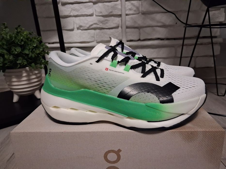 Buty On Running Max M Biało-Zielone nr 41/26cm