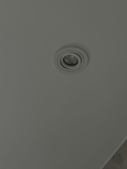 Foco encastrar em metal branco 18 unidades
