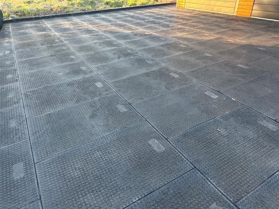 Maty sajenne , droga tymczasowa, płyta eventowa, podłoga przemysłowa