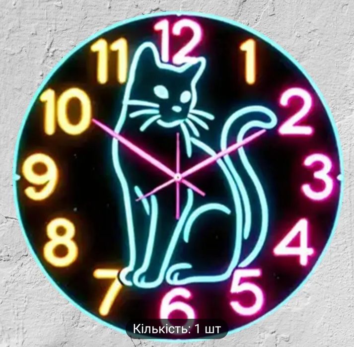 Декор для кімнати в формі годинника