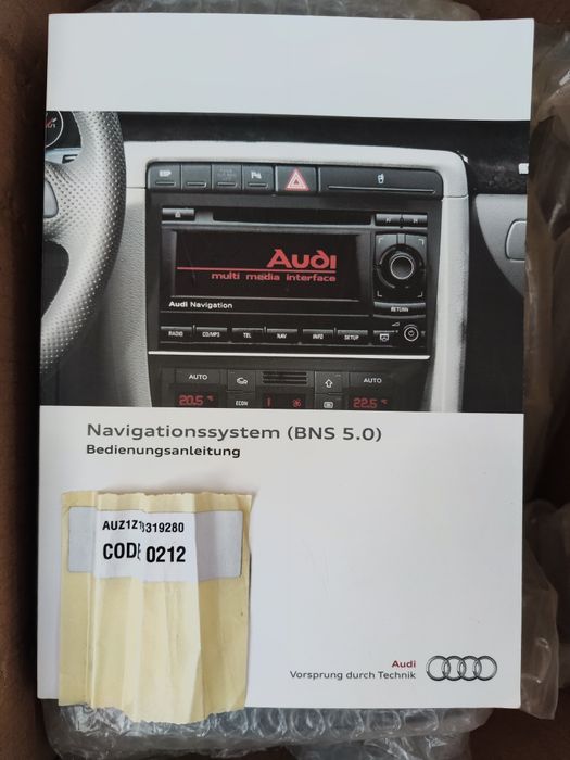 Audi TT Navigation BNS 5.0 GPS
