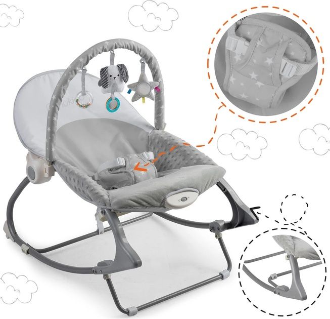 Качеля-крісло Nukido з вібрацією